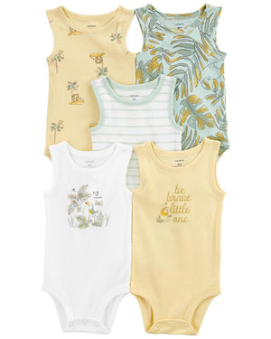 CARTER'S BODYSUITS DE 4 y 5 PIEZAS. PRECIO POR CADA CONJUNTO: $16.50 USD.