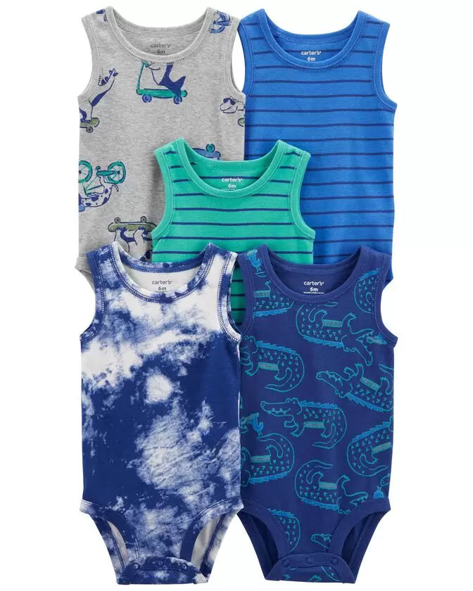 Carter´s Bodysuits 4/5 piezas al por Mayor - Precio por conjunto: $16.75 USD