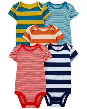 CARTER'S BODYSUITS DE 4 y 5 PIEZAS. PRECIO POR CADA CONJUNTO: $16.50 USD.