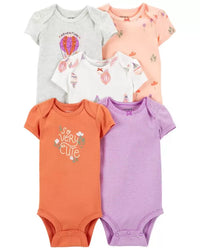Carter´s Bodysuits 4/5 piezas al por Mayor - Precio por conjunto: $16.75 USD
