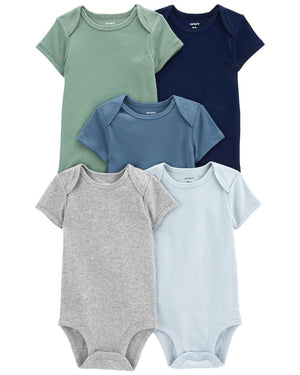 CARTER'S BODYSUITS DE 4 y 5 PIEZAS. PRECIO POR CADA CONJUNTO: $16.50 USD.