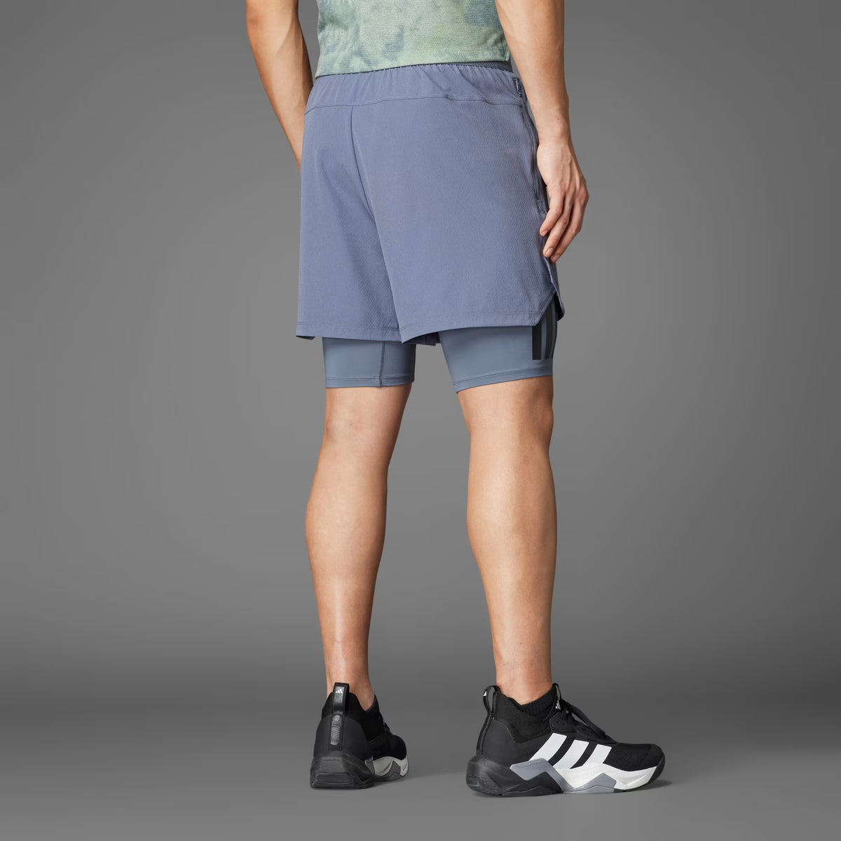 Adidas Men's/Hombre Shorts/Pantalonetas Deportivas con Compression Shorts 2 in 1 al por Mayor - Precio por unidad: $17.50 USD