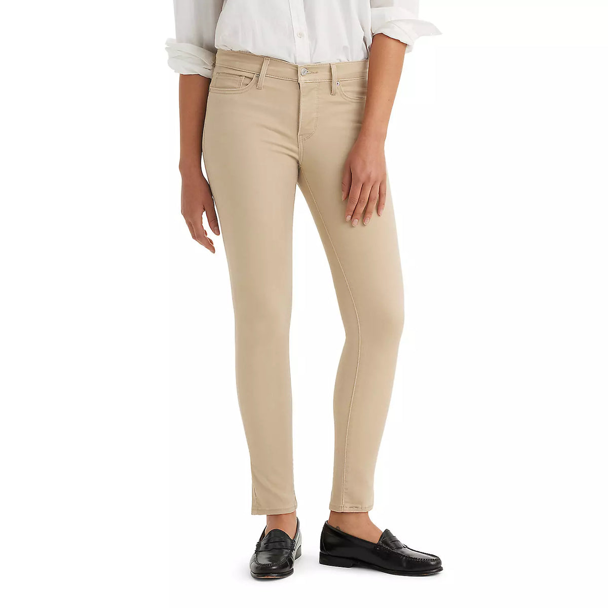 Levi's Jeans/Pantalones 711® Khaki para Mujer al por Mayor - Precio por unidad: $28.95 USD