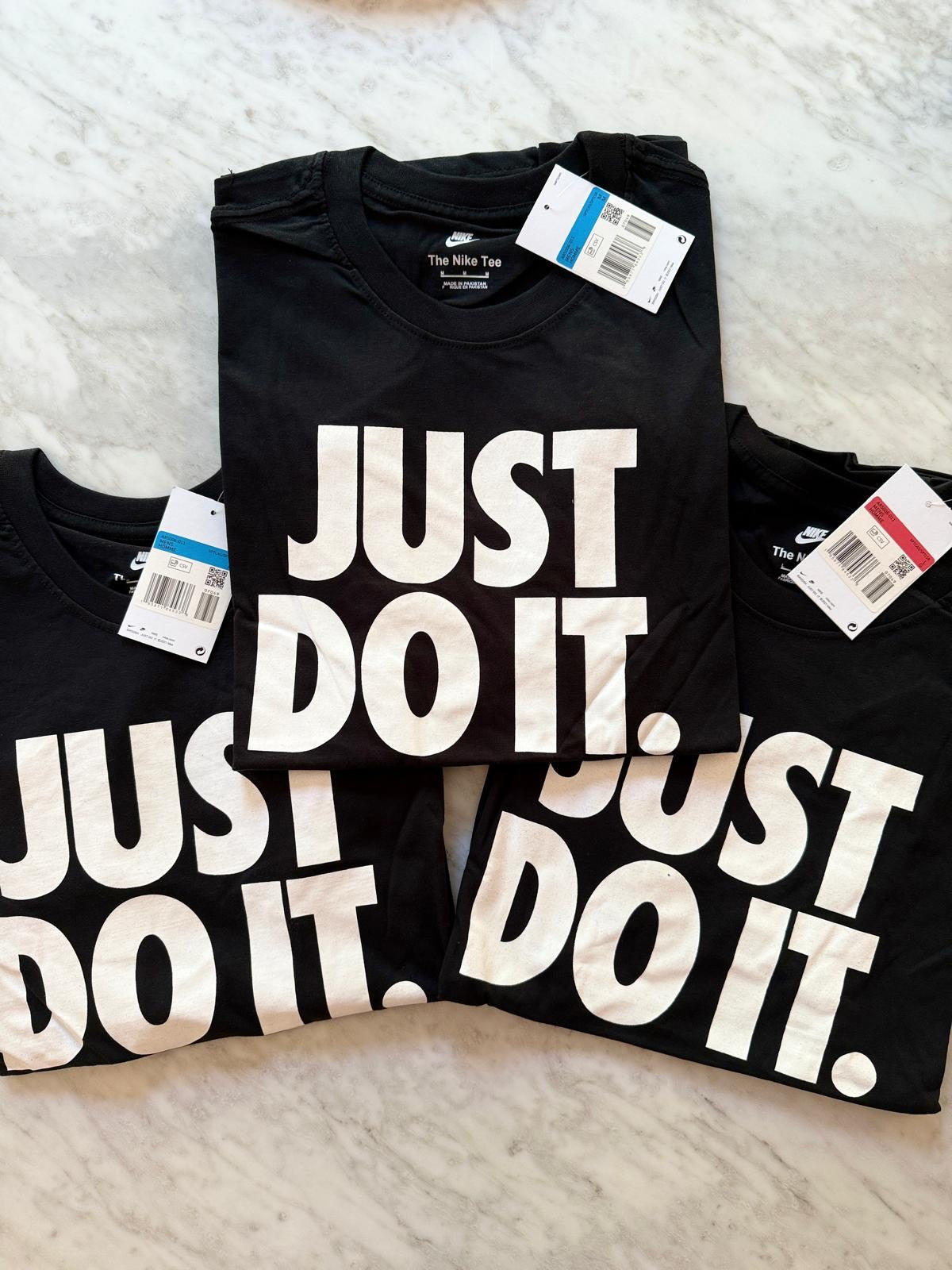 Nike Men's/Hombre T-Shirt/Camisetas "JUST DO IT" al por Mayor - Precio por unidad: $14.50 USD
