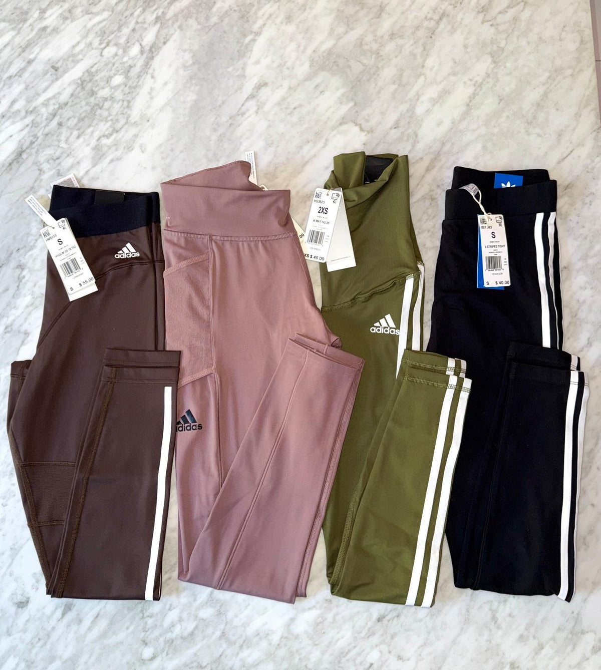 Adidas Women's/Mujer Leggings/Licras Deportivas al por Mayor - Precio por unidad: $16.50 USD