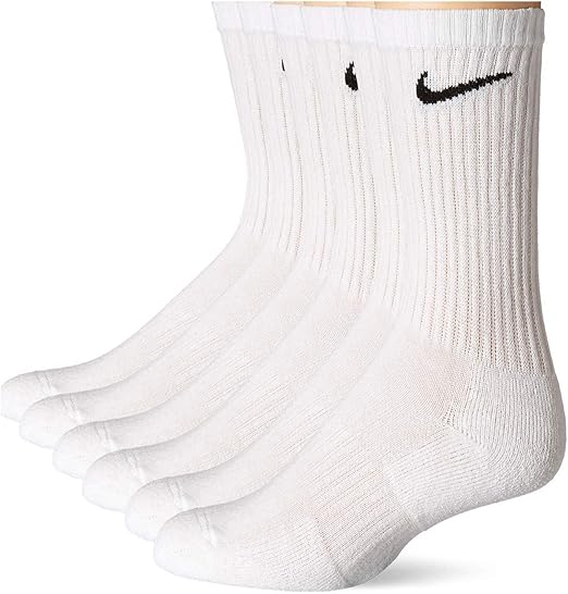 Nike Men's/Hombre Sock's/Medias Pack of 3 White L al por Mayor - Price per pack: $9.75 USD