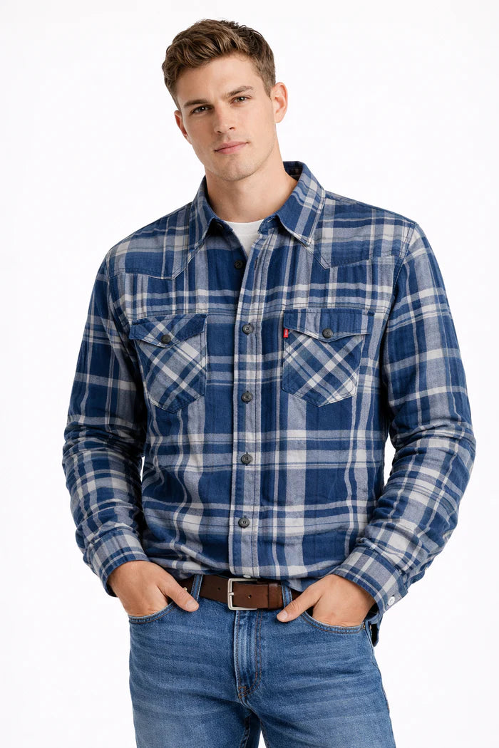 Levi's Men's/Hombre Camisas Manga Larga al por Mayor - Precio por unidad: $19.75 USD