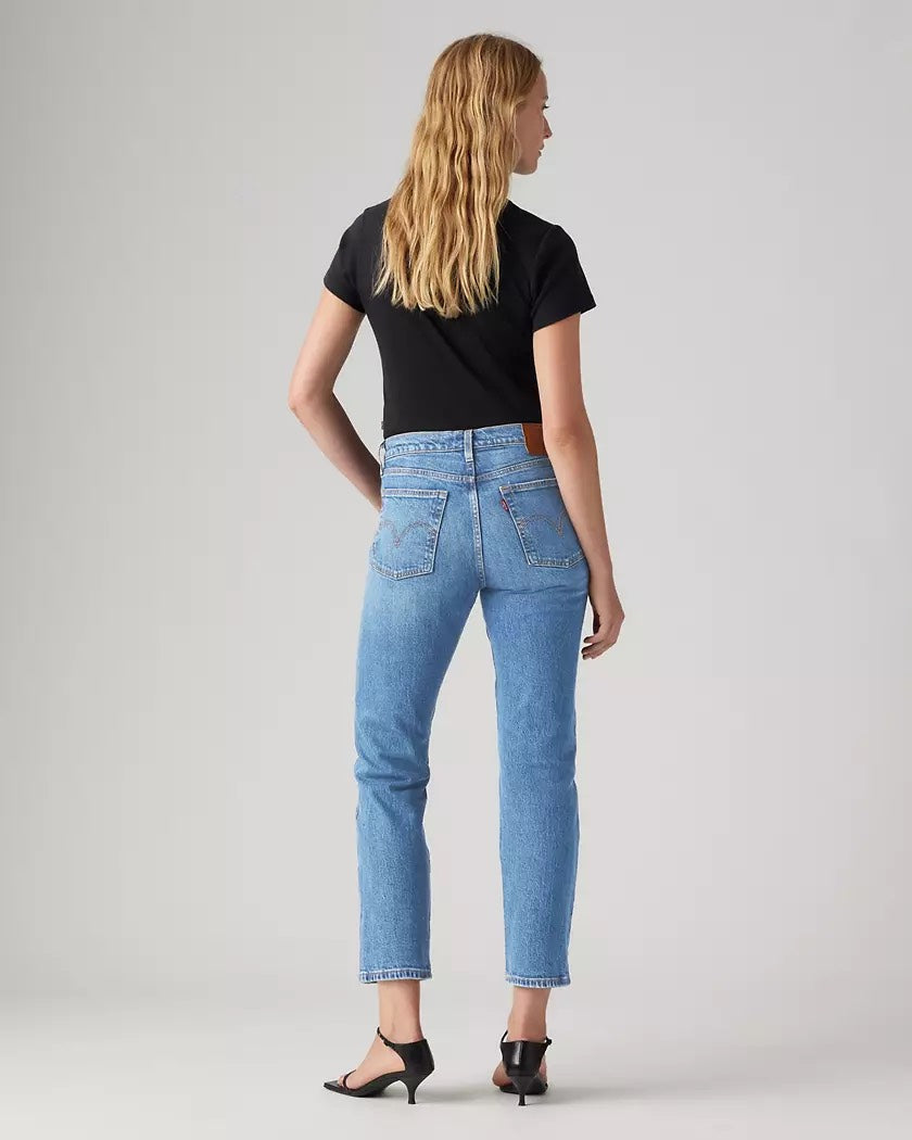 Levi's Jeans/Pantalones Wedgie Straight Blues/Black para Mujer al por Mayor - Precio por unidad: $27.95 USD