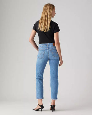 Levi's Jeans/Pantalones Wedgie Straight Blues/Black para Mujer al por Mayor - Precio por unidad: $28.95 USD