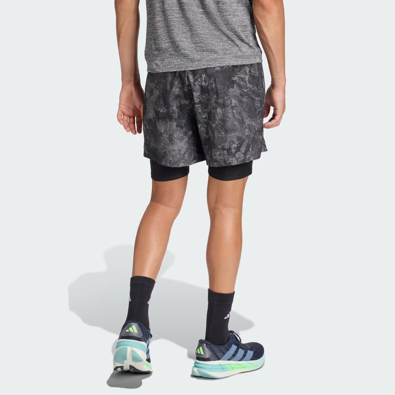 Adidas Men's/Hombre Shorts/Pantalonetas Deportivas con Compression Shorts 2 in 1 al por Mayor - Precio por unidad: $17.50 USD