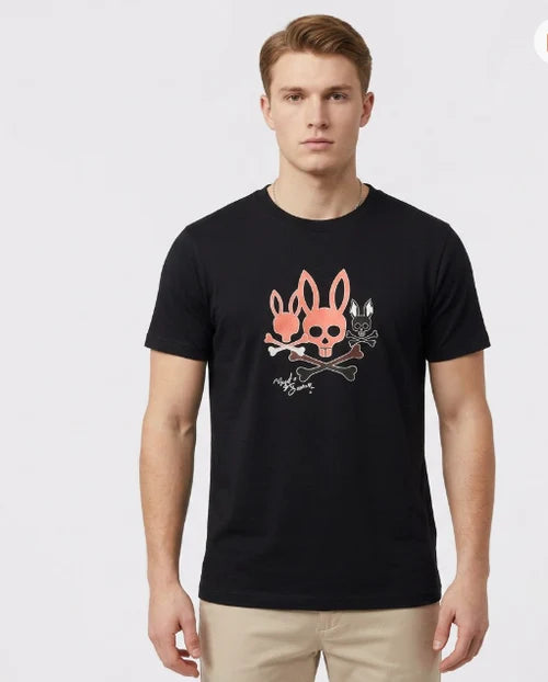 Psycho Bunny Men's/Hombre T-Shirt/Camisetas al por Mayor - Precio por unidad: $47.75 USD