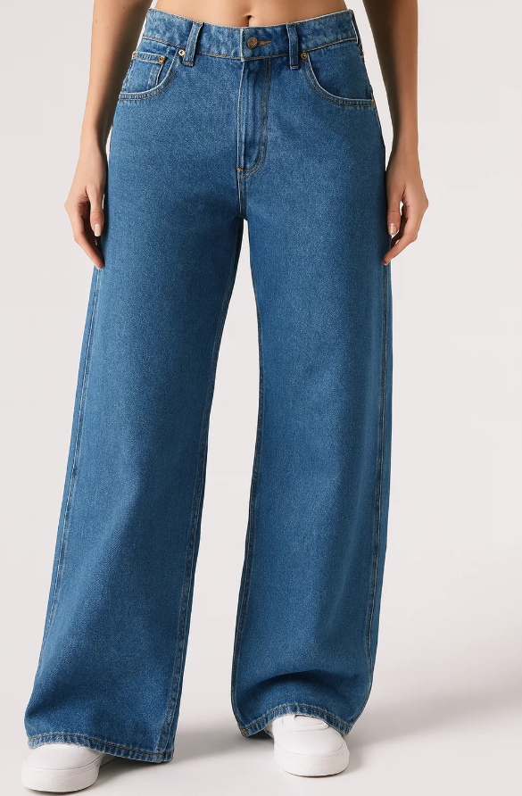 Levi's Jeans/Pantalones Wide Loose BAGGY/XL/WI Modelos Mixtos (Azul, Negro) para Mujer - Precio por unidad: $31.50 USD