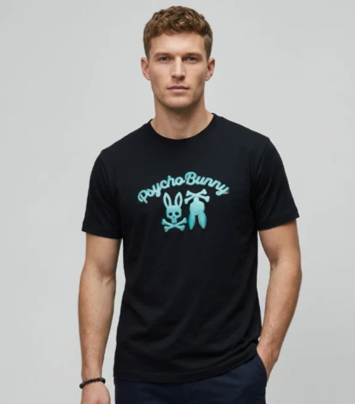Psycho Bunny Men's/Hombre T-Shirt/Camisetas Aram al por Mayor - Precio por unidad: $38.75 USD