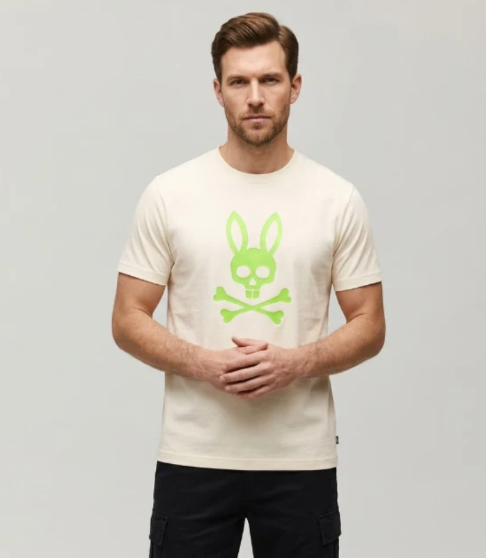Psycho Bunny Men's/Hombre T-Shirt/Camisetas Jarvis al por Mayor - Precio por unidad: $49.50 USD