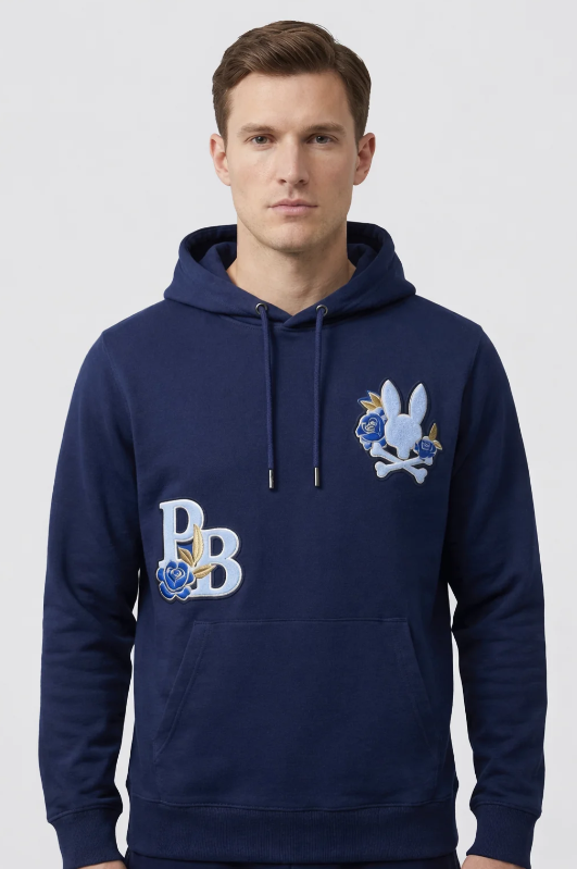 Psycho Bunny Men's/Hombre Hoodies/Sudaderas al por Mayor - Precio por unidad: $92.50 USD