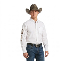 Ariat Men's/Hombre Camisas Manga Larga Vaquera al por Mayor - Precio por unidad: $29.50 USD