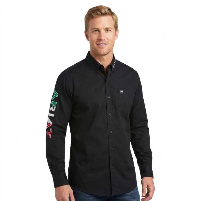 Ariat Men's/Hombre Camisas Manga Larga Vaquera al por Mayor - Precio por unidad: $29.50 USD