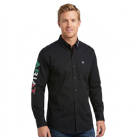 Ariat Men's/Hombre Camisas Manga Larga Vaquera al por Mayor - Precio por unidad: $29.50 USD