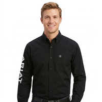 Ariat Men's/Hombre Camisas Manga Larga Vaquera al por Mayor - Precio por unidad: $29.50 USD