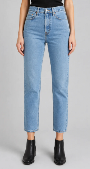 Levi's Jeans/Pantalones Wedgie Straight Blues/Black para Mujer al por Mayor - Precio por unidad: $28.95 USD