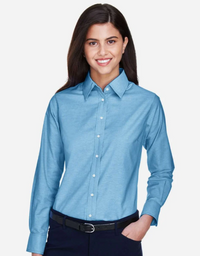 Harriton Women's/Mujer Camisas Oxford al por Mayor - Precio por unidad: $14.50 USD