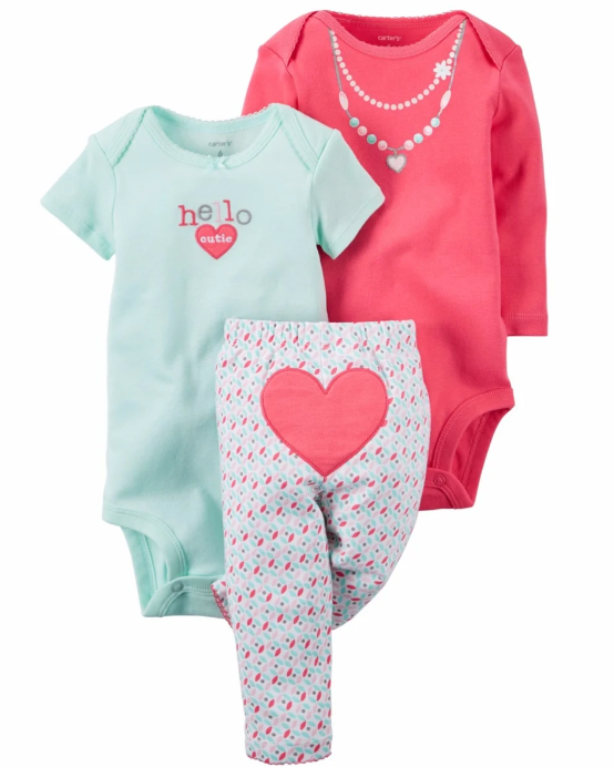 Carter´s Set's/Conjuntos 2/3/4 piezas al por Mayor - Precio por Conjunto: $9.95 USD