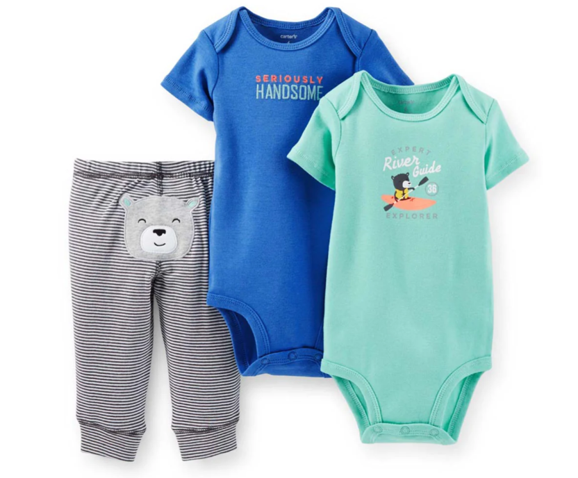Carter´s Set's/Conjuntos 2/3/4 piezas al por Mayor - Precio por Conjunto: $9.95 USD