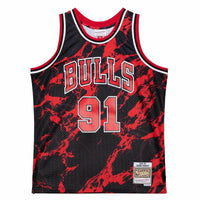 Mitchell & Ness Men's/Hombre Jersey Swingman Dennis Rodman Chicago Bulls 1997-98 al por Mayor - Precio por unidad: $49.75 USD