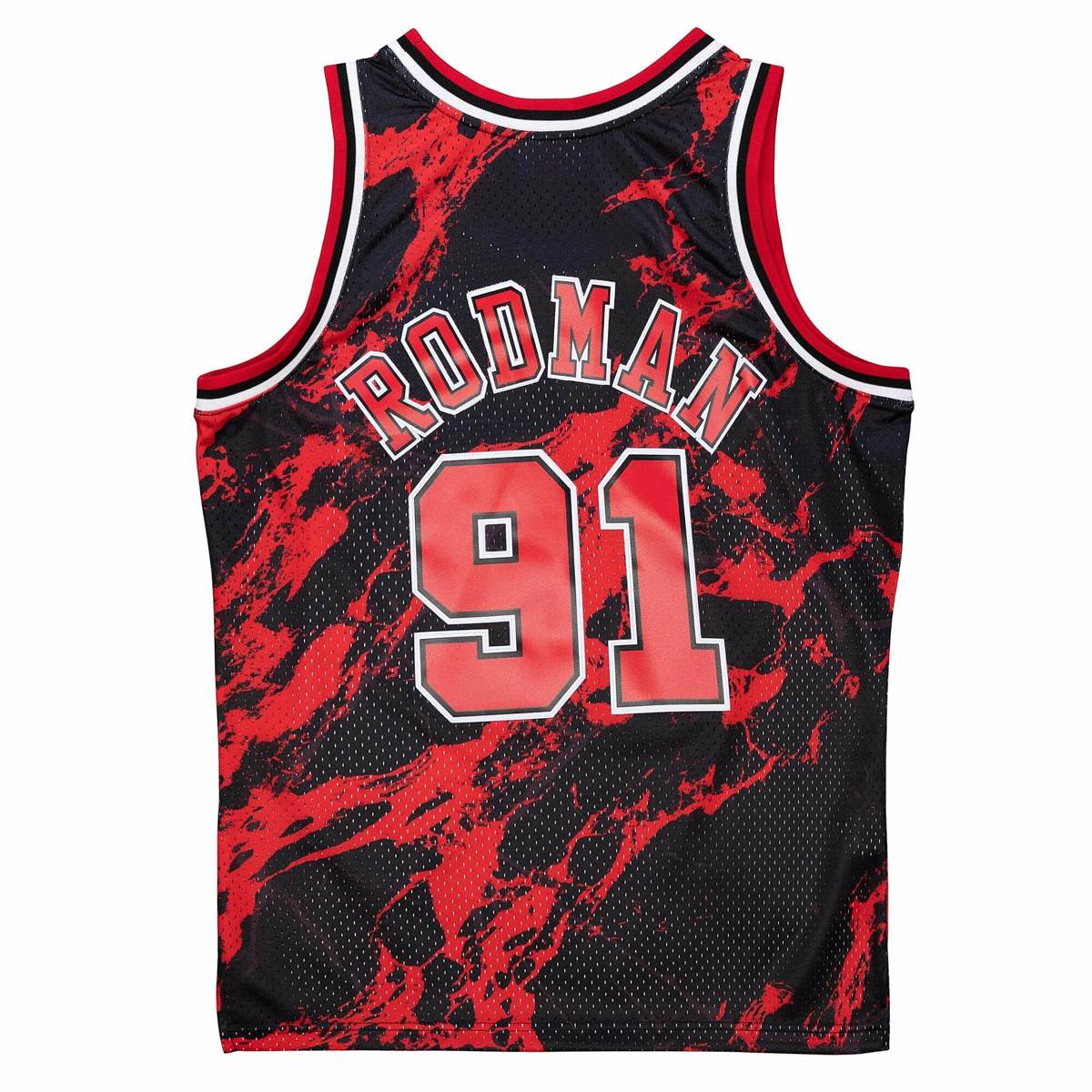 Mitchell & Ness Men's/Hombre Jersey Swingman Dennis Rodman Chicago Bulls 1997-98 al por Mayor - Precio por unidad: $49.75 USD