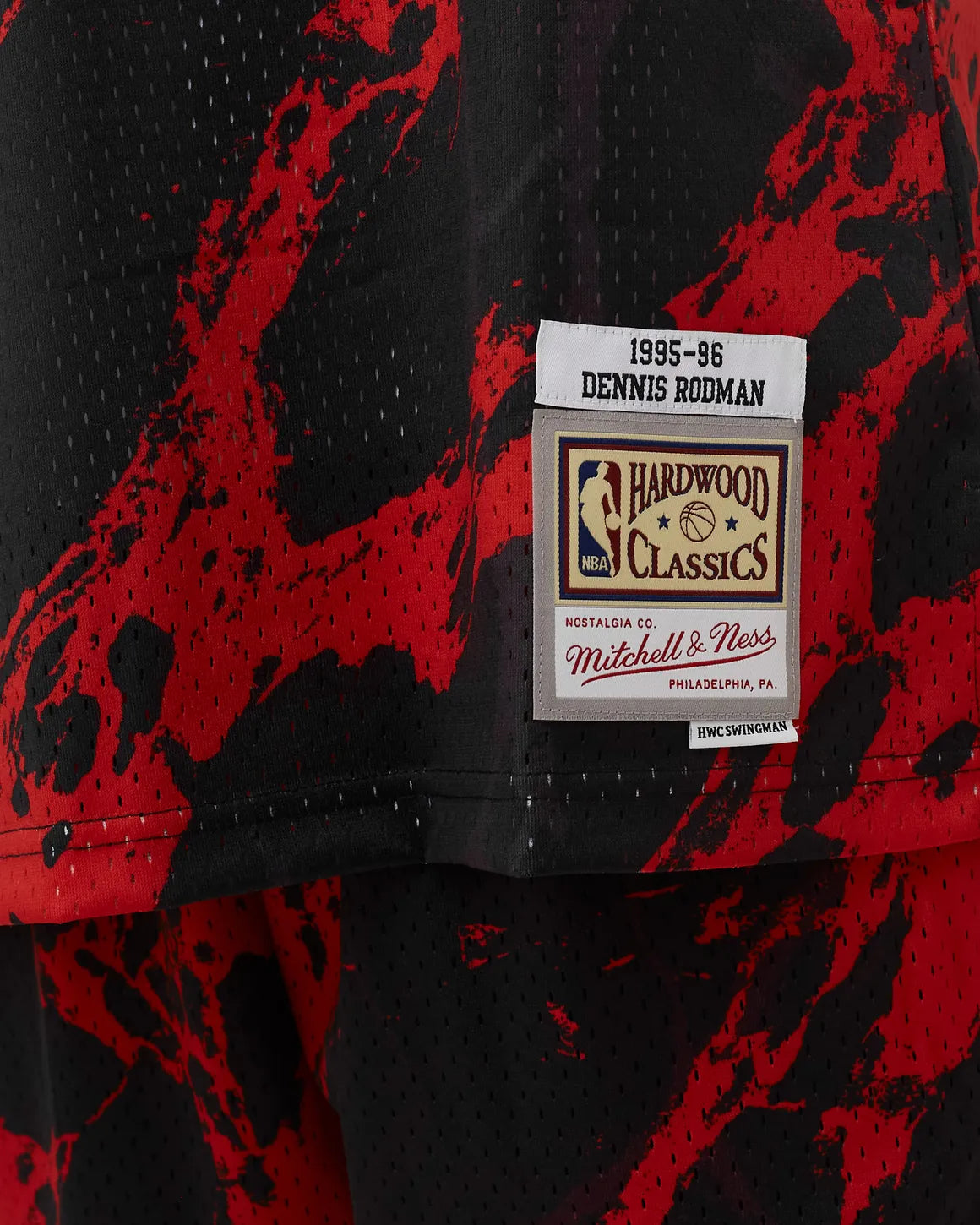 Mitchell & Ness Men's/Hombre Swingman Mesh Jersey Chicago Bulls Marble Dennis Rodman al por Mayor - Precio por unidad: $44.75 USD