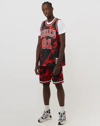 Mitchell & Ness Men's/Hombre Swingman Mesh Jersey Chicago Bulls Marble Dennis Rodman al por Mayor - Precio por unidad: $44.75 USD