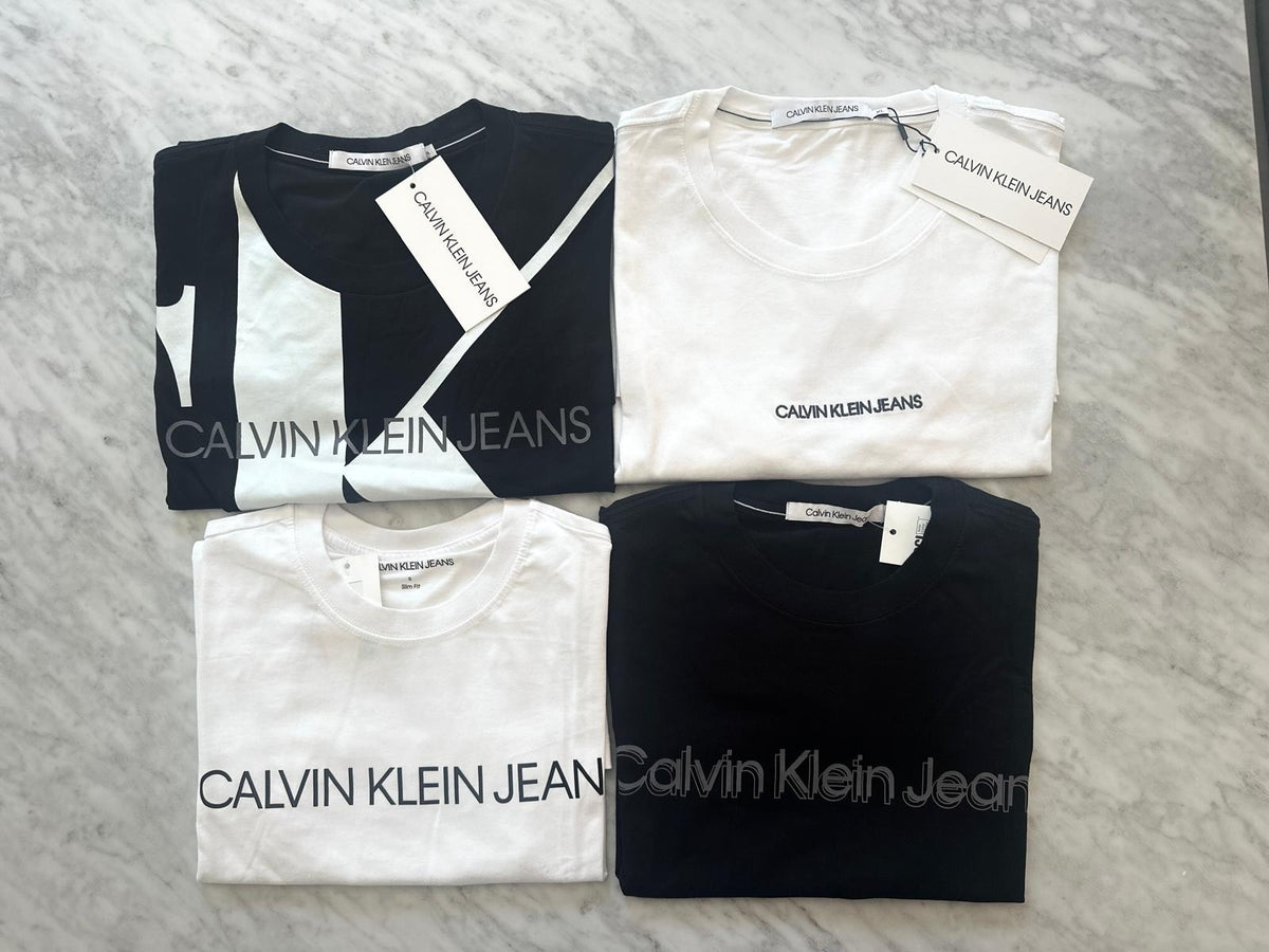 Calvin Klein Men's/Hombre T-Shirt/Camisetas Mix/Surtido al por Mayor - Precio por unidad: $14.50 USD