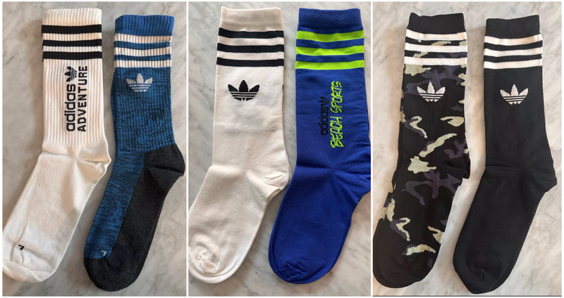 Adidas Unisex Socks/Medias Pack of 2 piece/piezas al por Mayor - Precio por Pack $9.00 USD