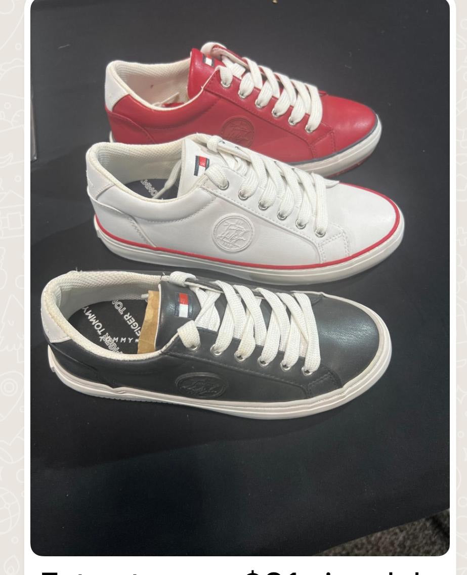 Lote Tommy Hilfiger de Tennis/Zapatos Casuales para Hombre/Mujer al por Mayor - Precio por par: $44.50 USD