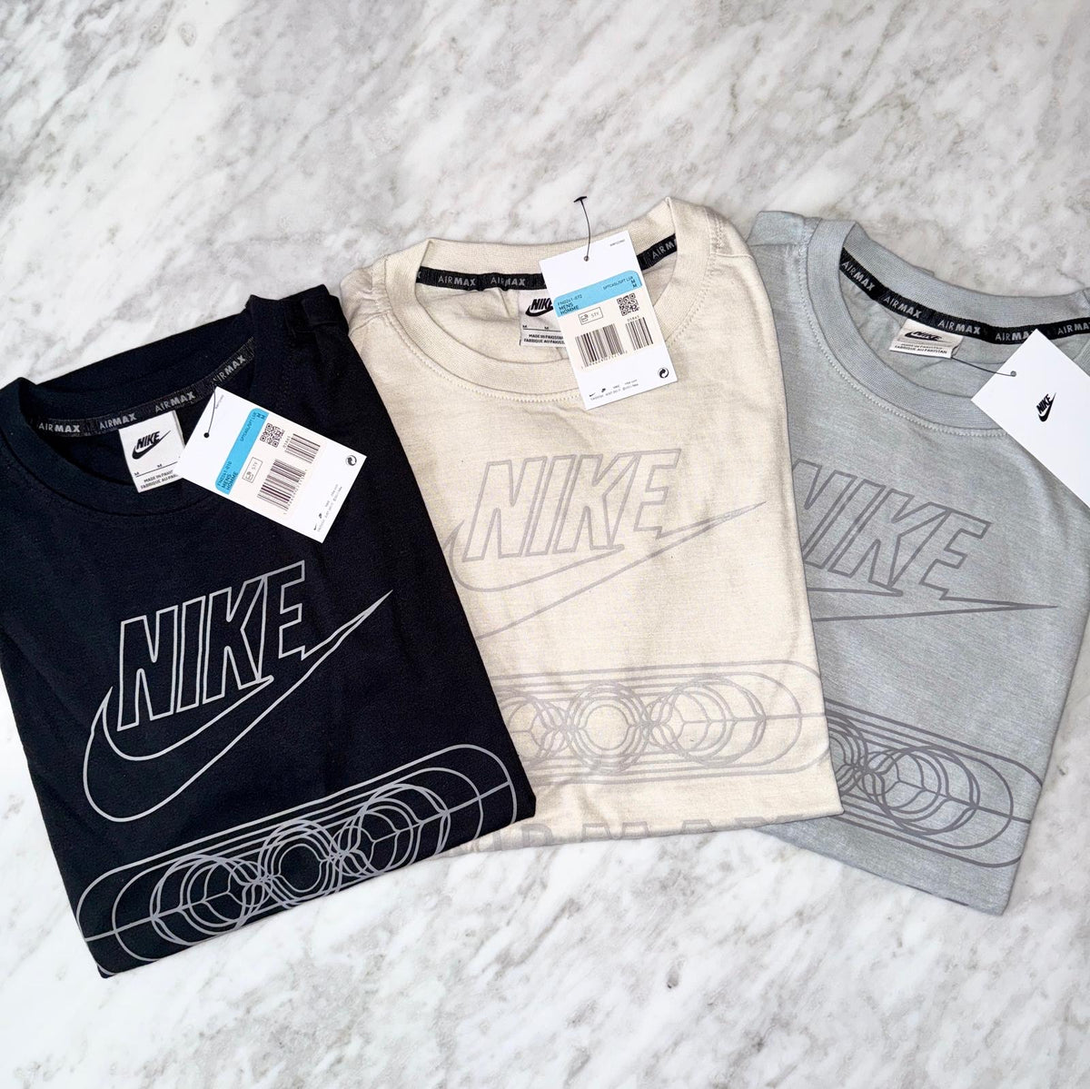 Nike Men's/Hombre T-Shirt/Camisetas Air Max al por Mayor - Precio por unidad: $14.50 USD