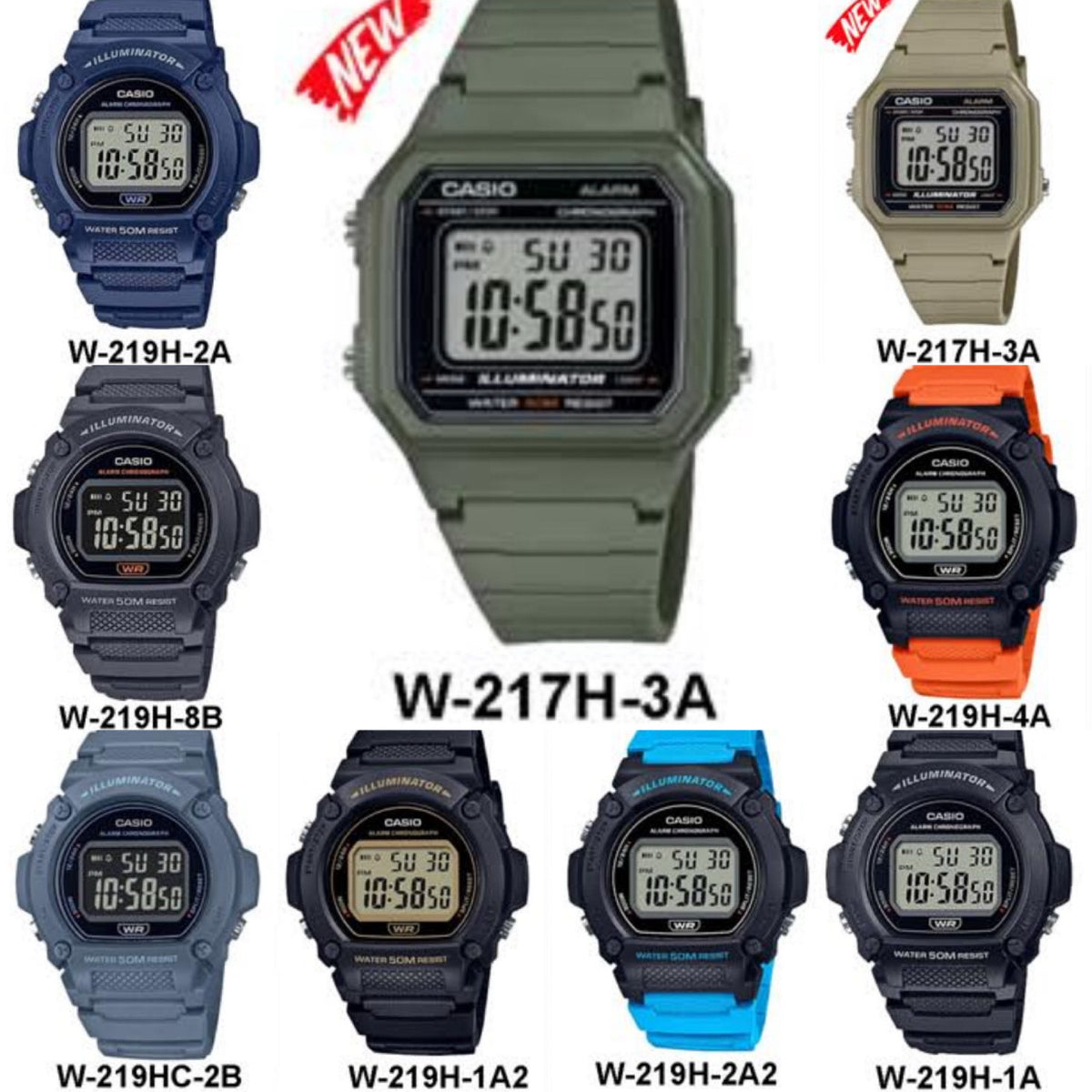 Casio Relojes al por Mayor - Precio por unidad: $19.98 USD