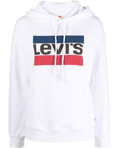 Sudadera levis mujer blanca deals