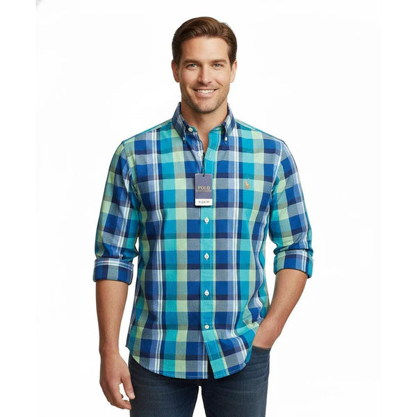 Polo Ralph Lauren Men's/Hombre Long Sleeve Shirt/Camisas Manga Larga al por Mayor - Precio por unidad $40.75 USD