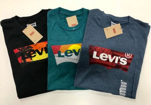 LEVI'S PLAYERAS CAMISETAS PARA HOMBRE. PRECIO POR UNIDAD: $12.75 USD.