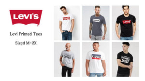 LEVI'S PLAYERAS CAMISETAS PARA HOMBRE. PRECIO POR UNIDAD: $12.75 USD.