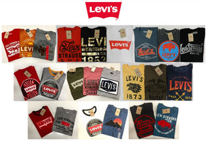 LEVI'S PLAYERAS CAMISETAS PARA HOMBRE. PRECIO POR UNIDAD: $12.75 USD.